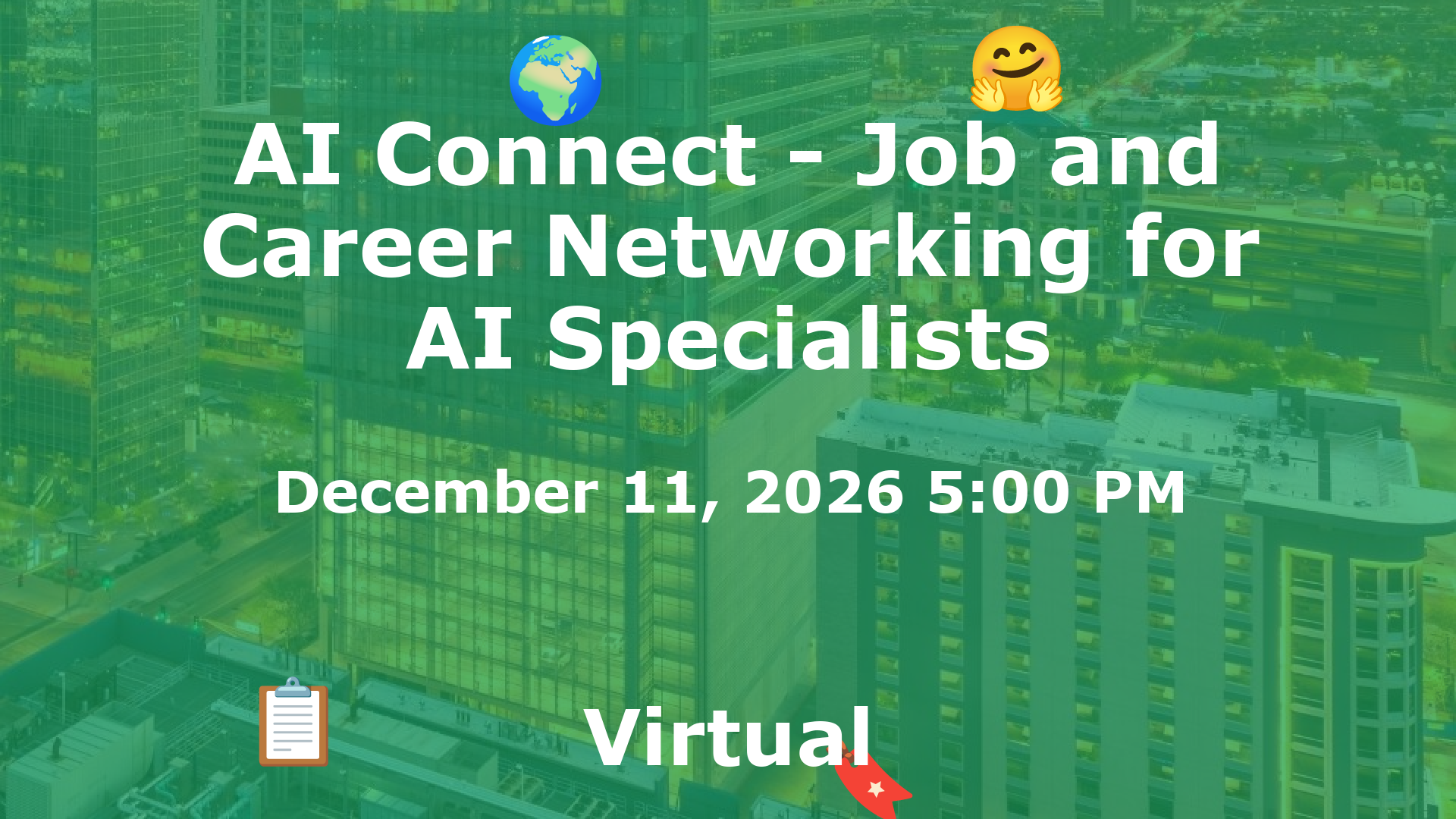 AI Connect - Job and Career Networking for AI Specialists event image